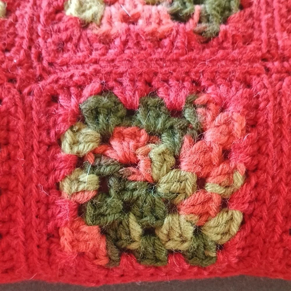 Handmade Crochet Pillow